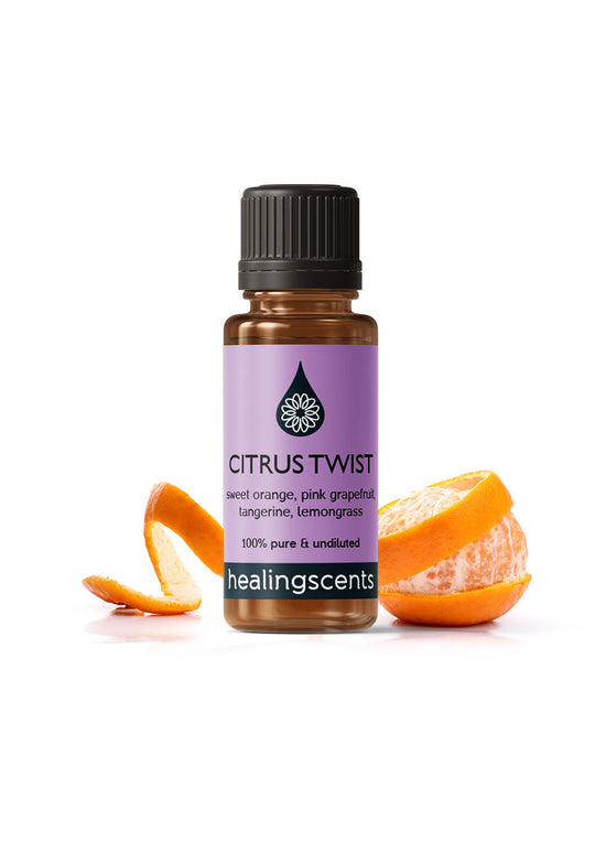 Citrus Twist Synergy Blend Diffuser Blend Healingscents   