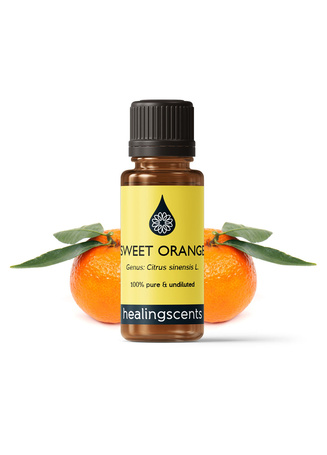 Orange Sweet Certified Organic Essential Oil Essential Oils Healingscents   