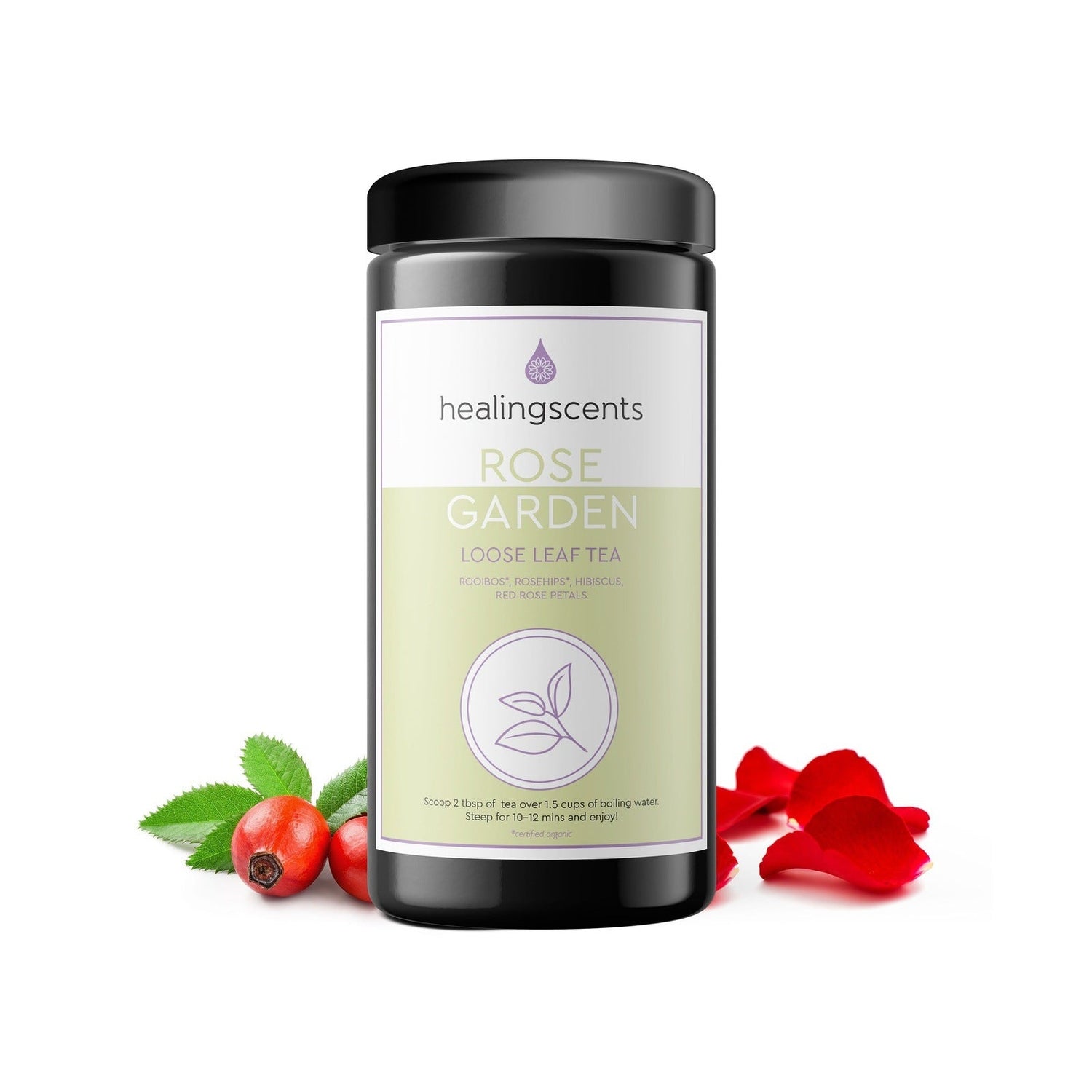 Rose Garden Herbal Tea Wellness Healingscents   
