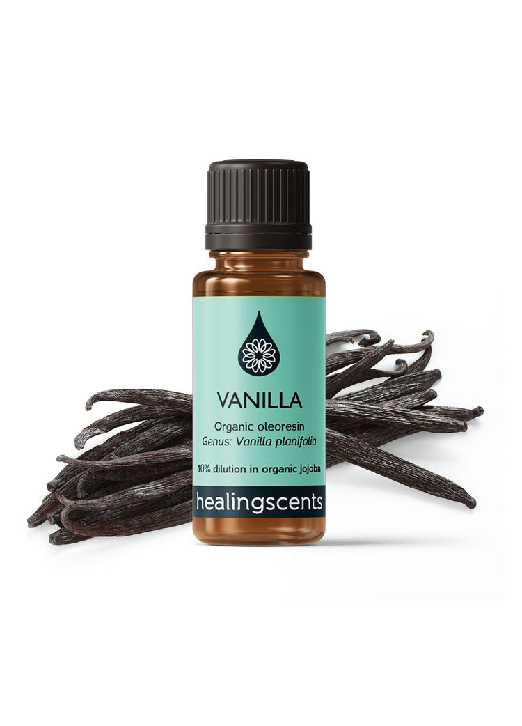 Vanilla Certified Organic Oleresin Essential Oil Healingscents   